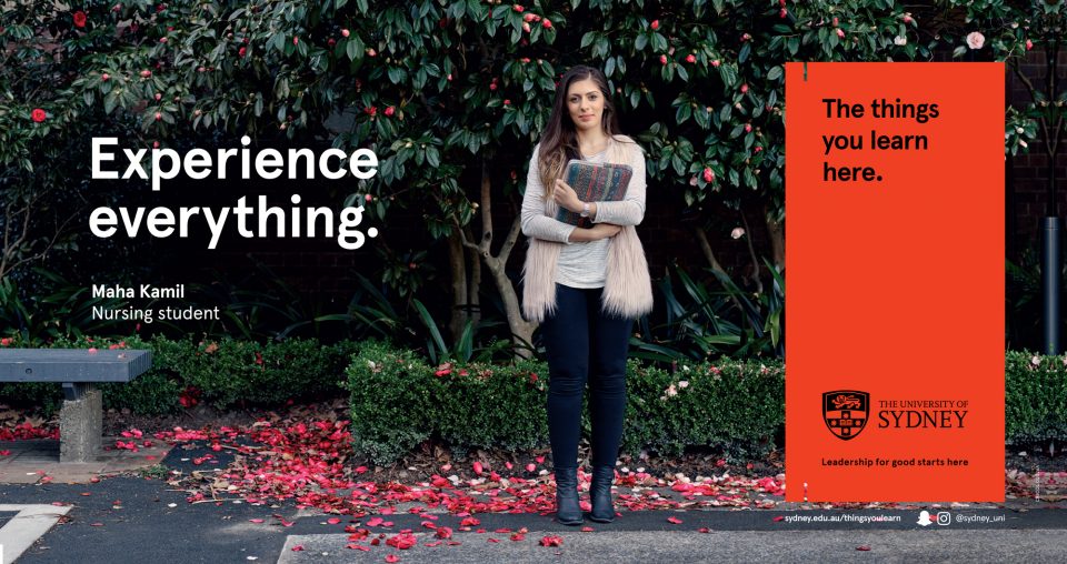 The Things You Learn | Sydney University Campaign