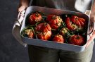 Roasted Stuffed Tomatoes (pomodori Farciti Al Forno) 02