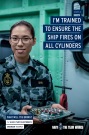 Campaign for the Navy Defence Force Recruitment photographed by Tobias Rowles